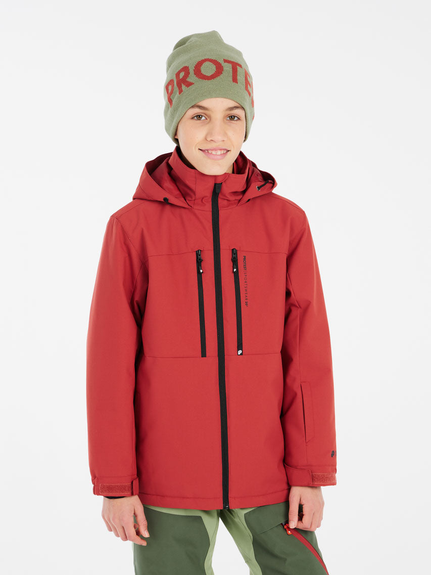 PROTEST PRTFLYNTY JR Snowjacket | Barn Red