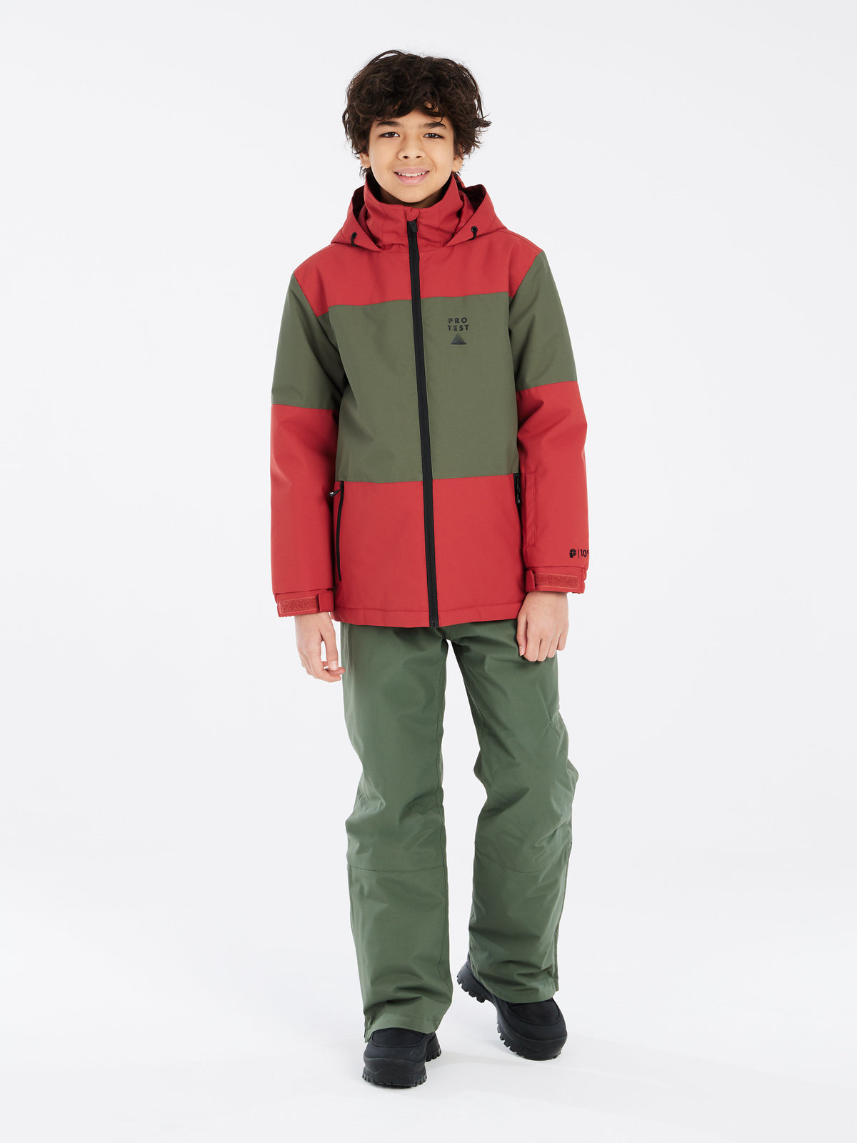 PROTEST PRTDECKS JR snowjacket | Barn Red