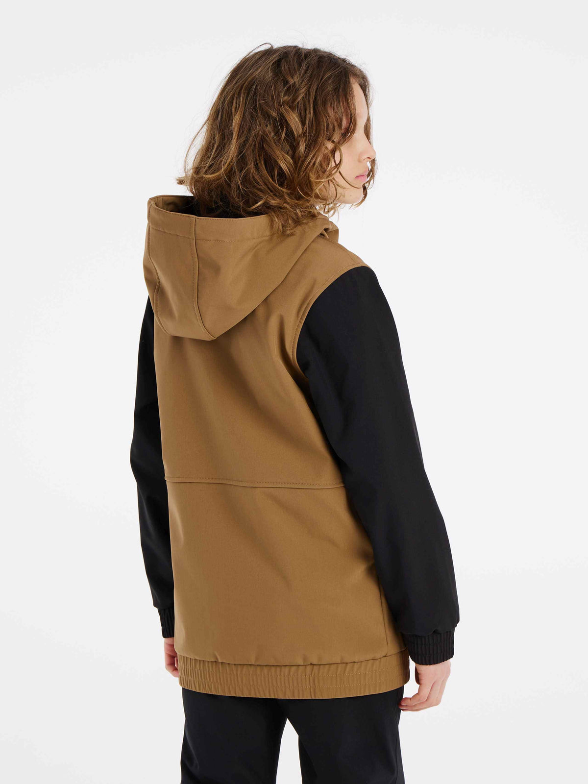 PROTEST PRTWING JR softshell snow | Sandy Brown