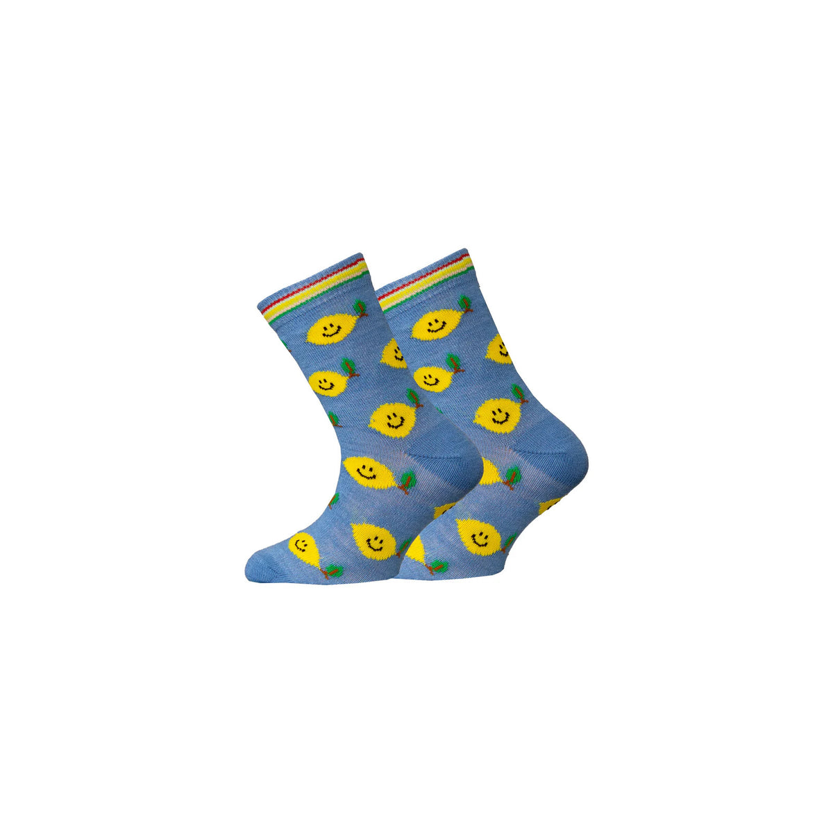 UPHILLSPORT Lemon - patterned socks, merin | Sky Blue | 6818113