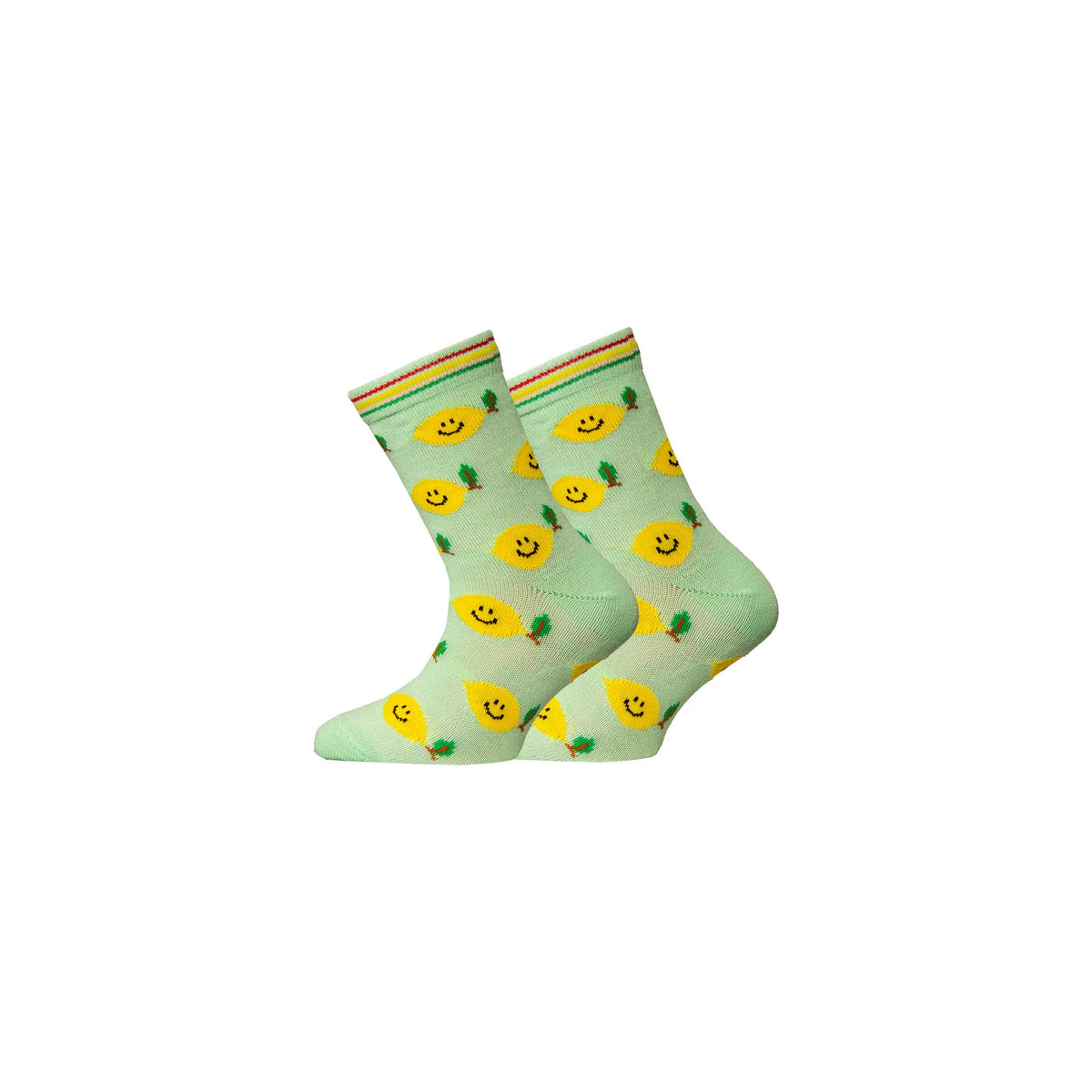 UPHILLSPORT Lemon - patterned socks, merin | Summer green | 6818116
