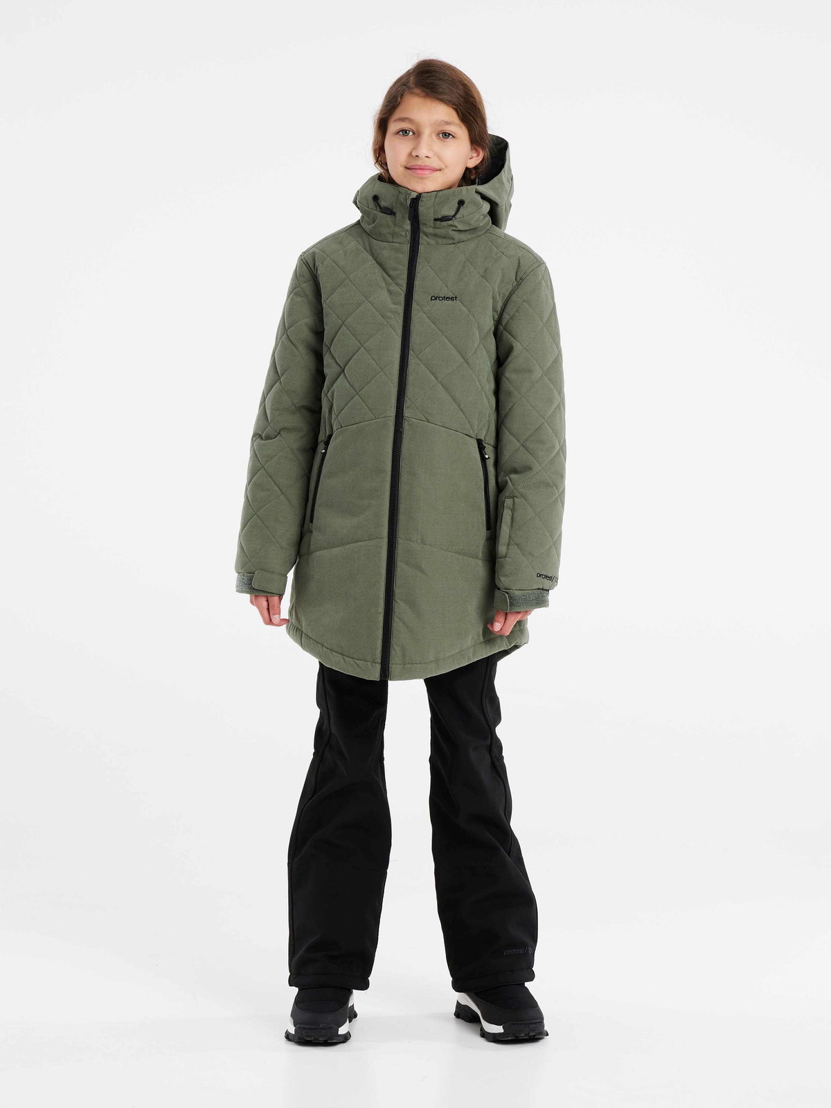 PROTEST PRTTAMIRES JR snowjacket | Botanic Green
