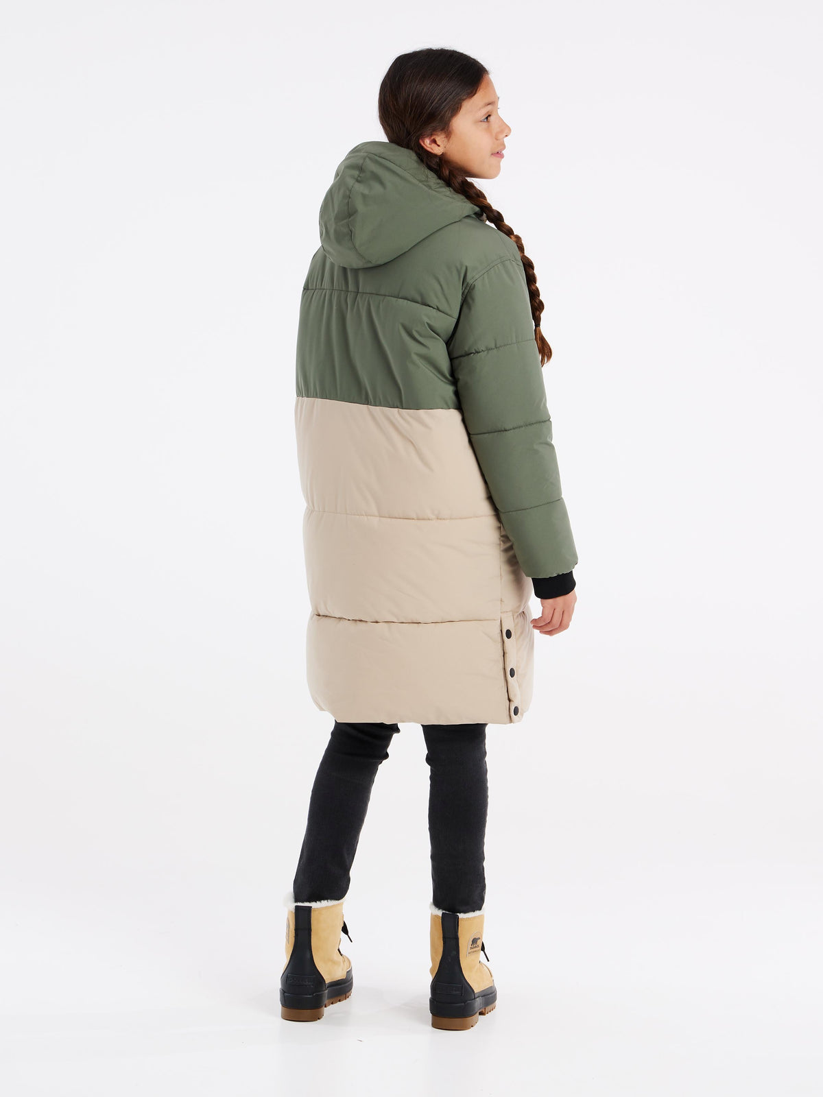 PROTEST PRTNOIVA JR parka | Botanic Green