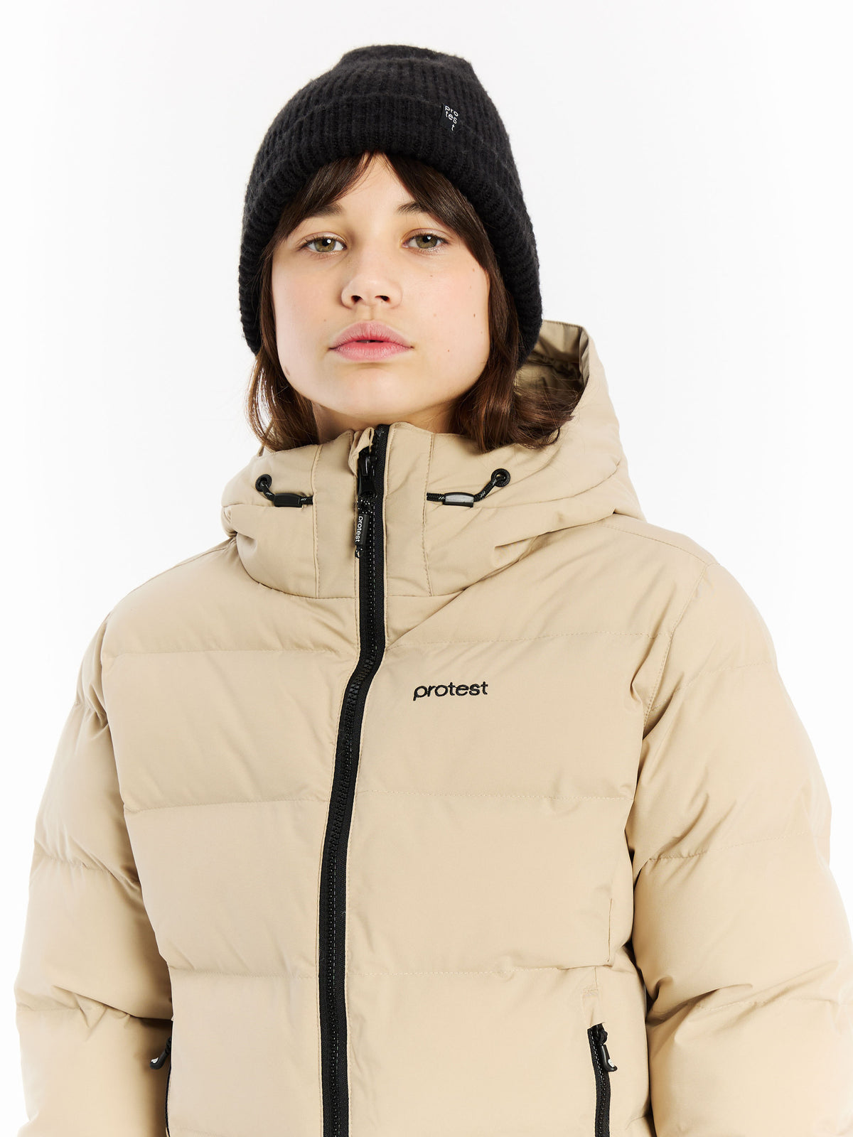 PROTEST PRTELINY JR Snowjacket | BambooBeige