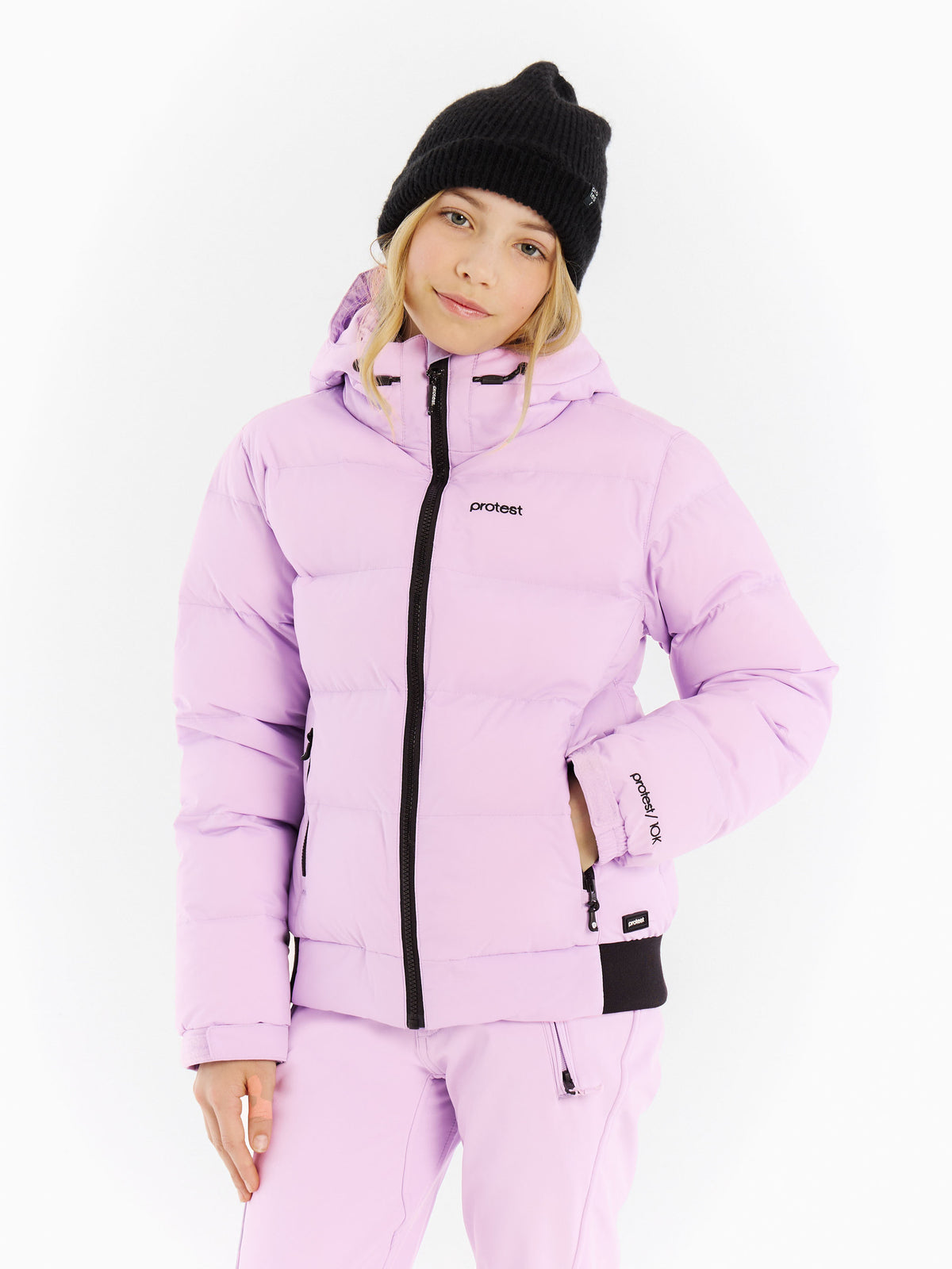 PROTEST PRTELINY JR Snowjacket | Thistle Purple