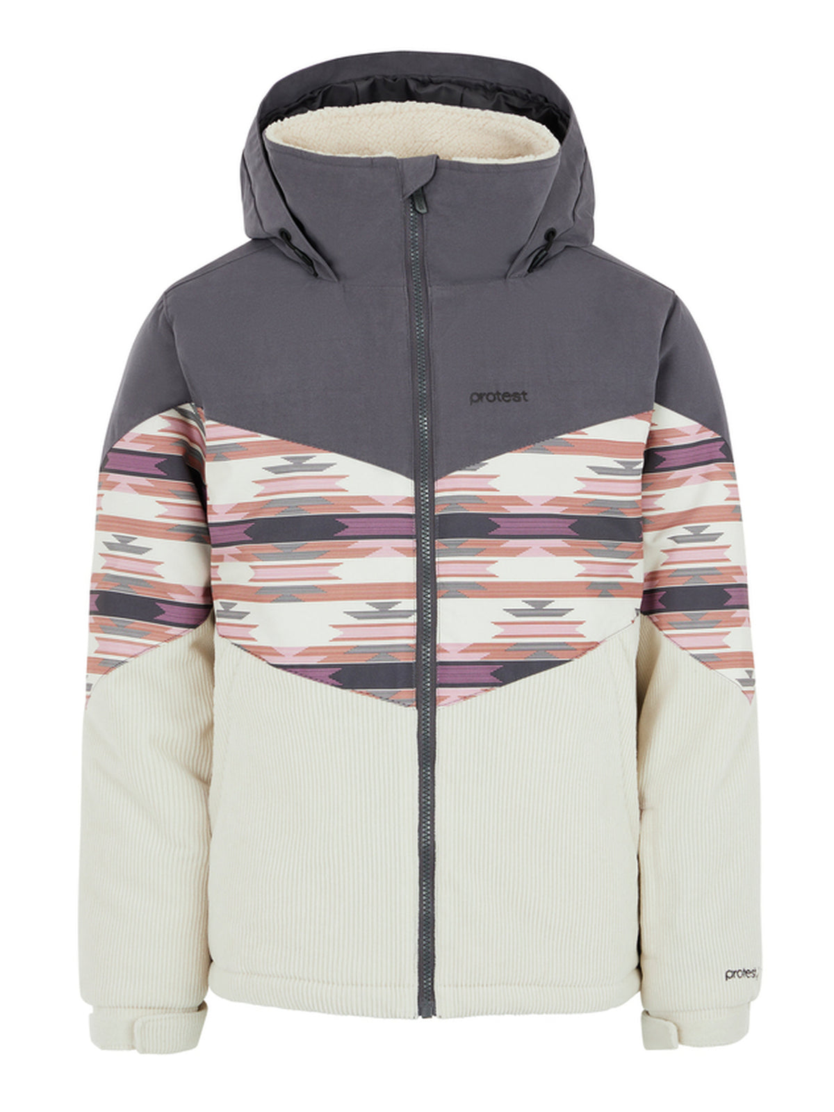 PROTEST PRTSWAN JR snowjacket | Kitoffwhite