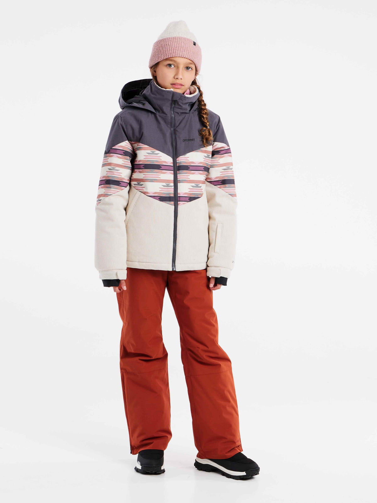 PROTEST PRTSWAN JR snowjacket | Kitoffwhite