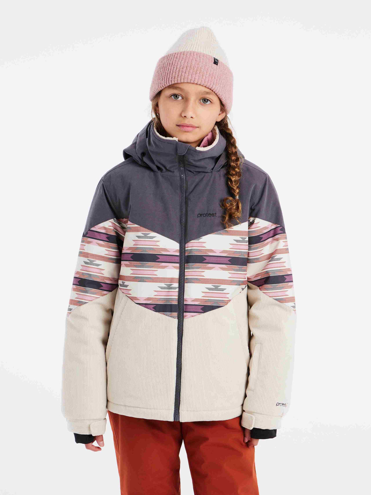 PROTEST PRTSWAN JR snowjacket | Kitoffwhite