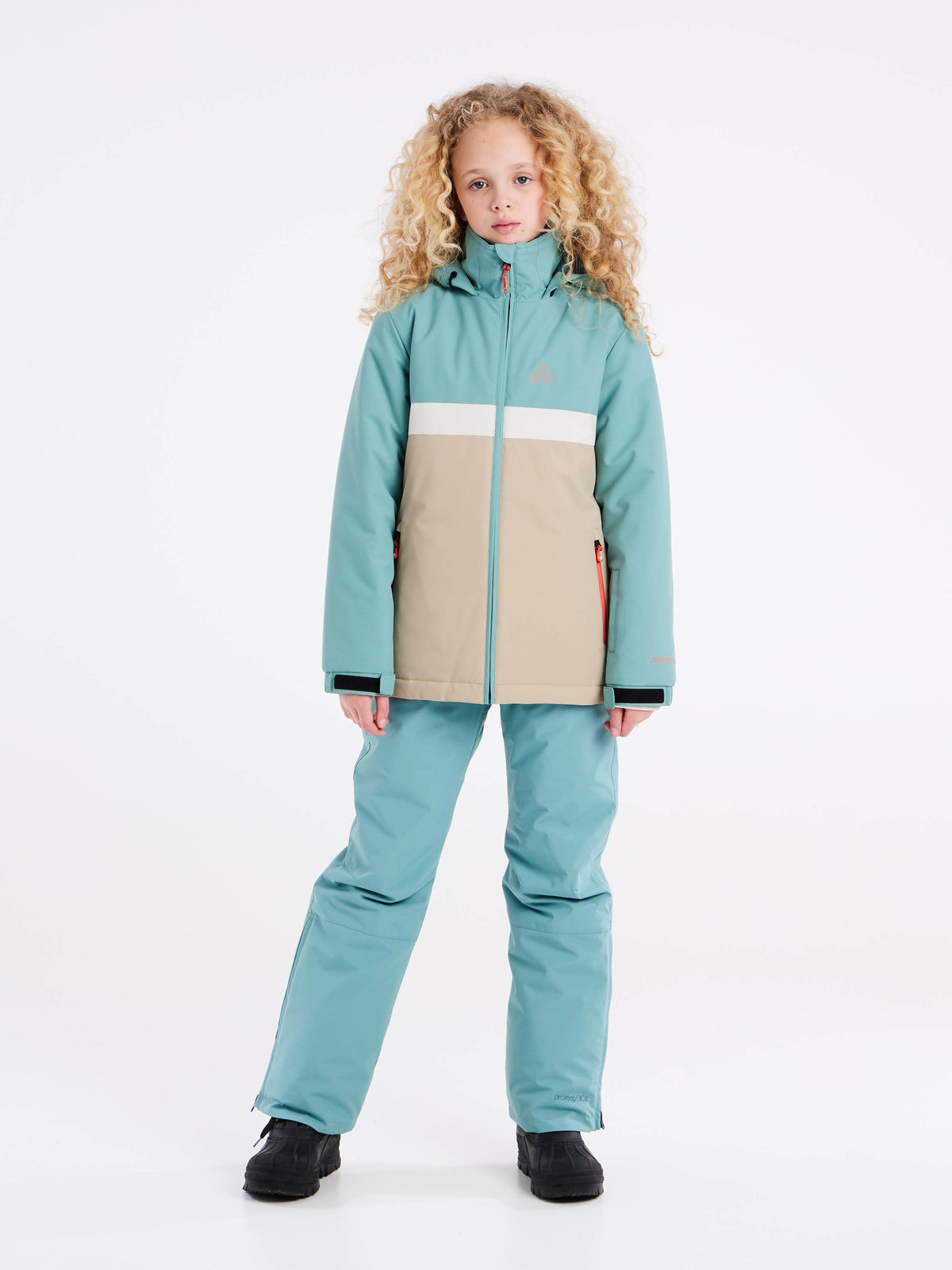 PROTEST PRTLUSOY JR snowjacket | Crocodile Green