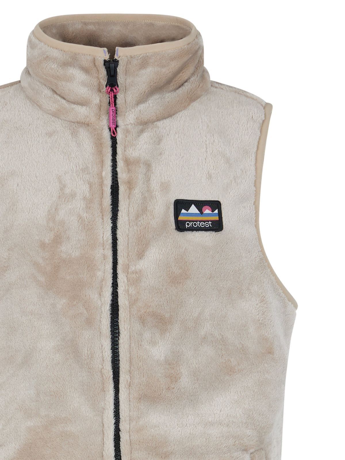 PROTEST PRTZELDA JR bodywarmer | BambooBeige