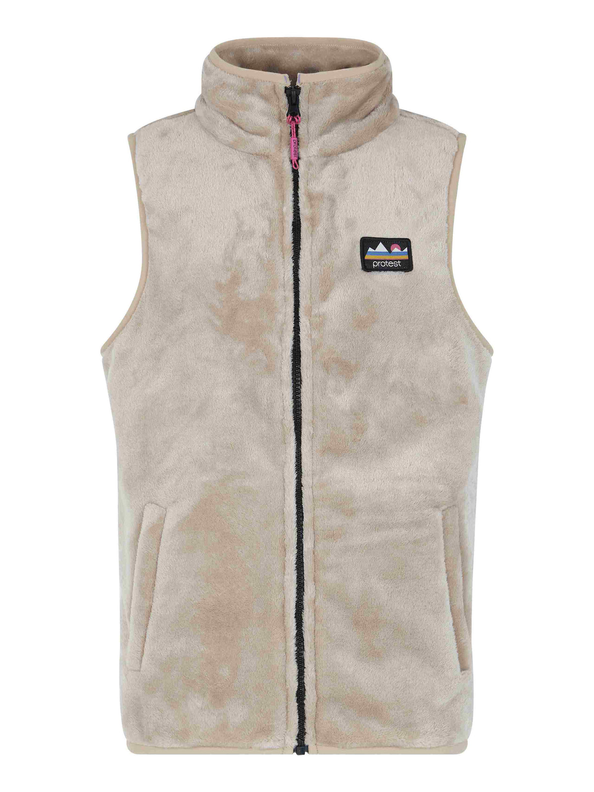PROTEST PRTZELDA JR bodywarmer | BambooBeige