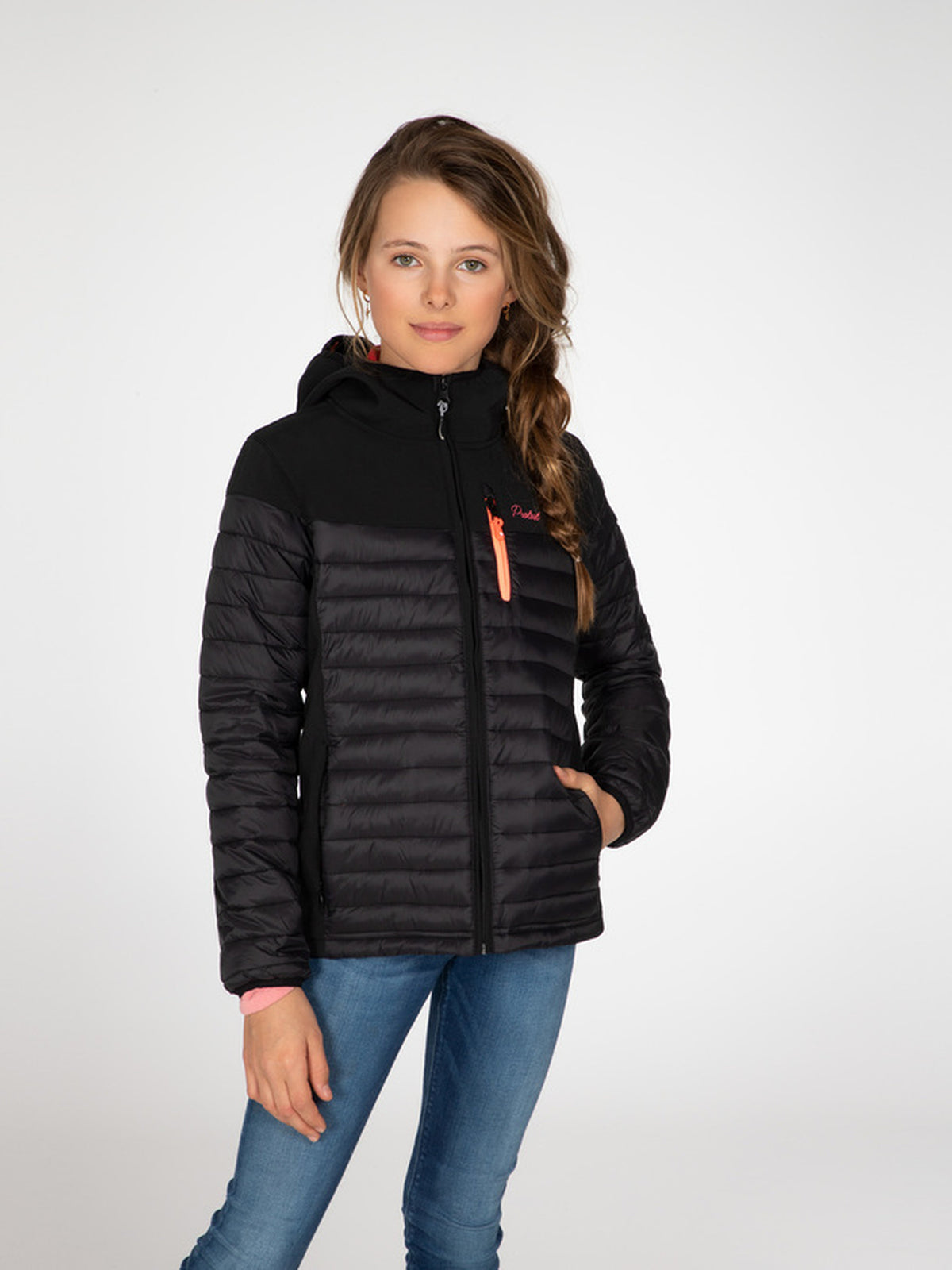 PROTEST PARINI JR outerwear jacket | True Black