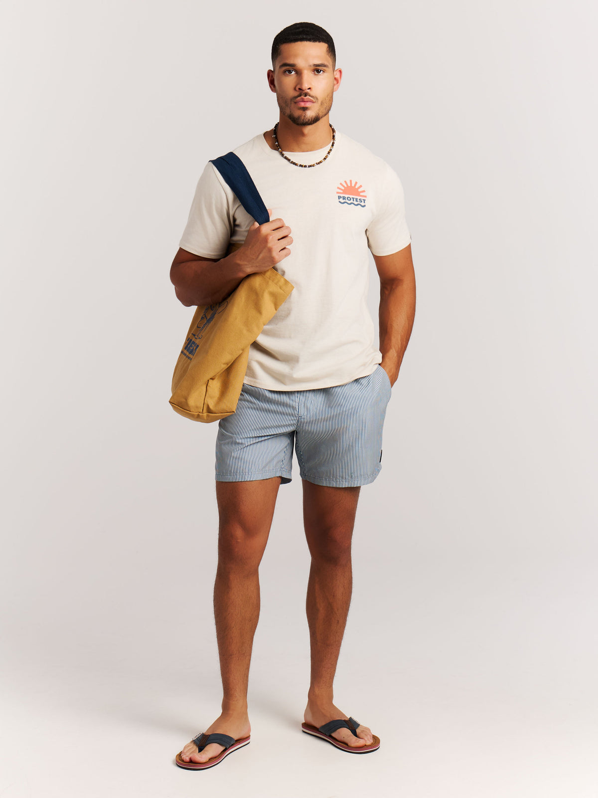 PROTEST PRTMarama Beach Shorts | Empire Blue