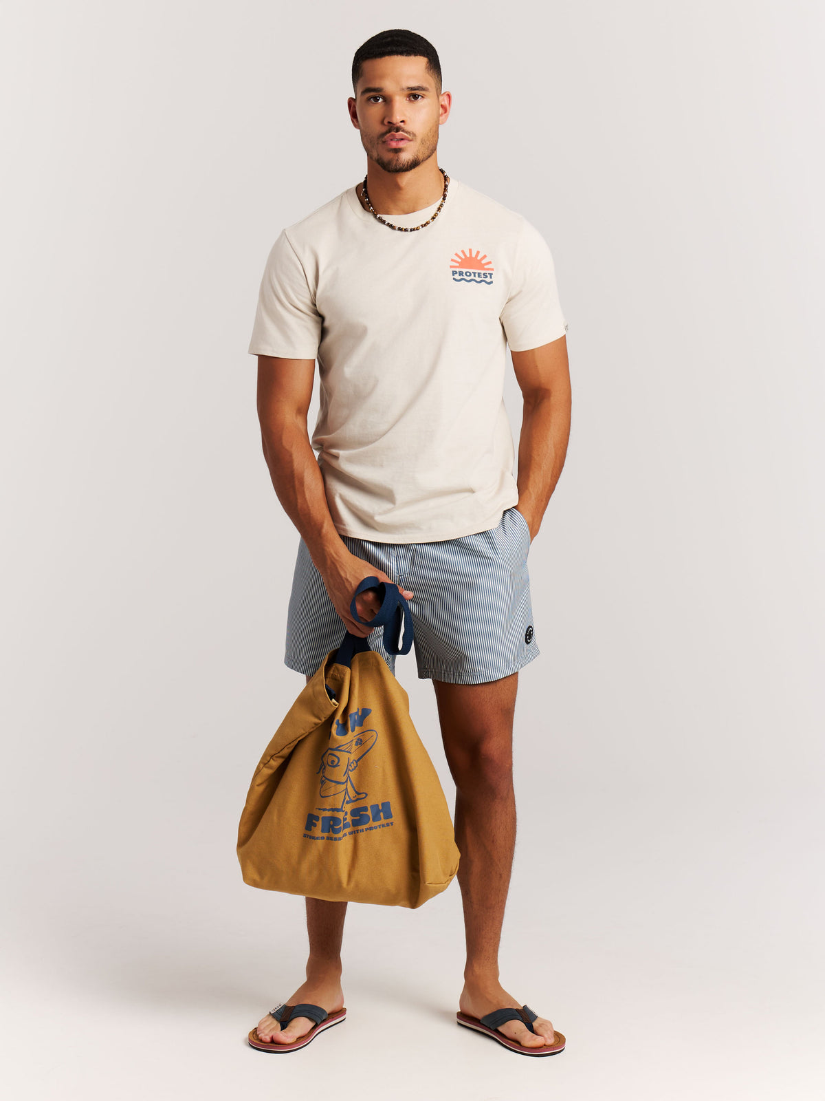 PROTEST PRTMarama Beach Shorts | Empire Blue