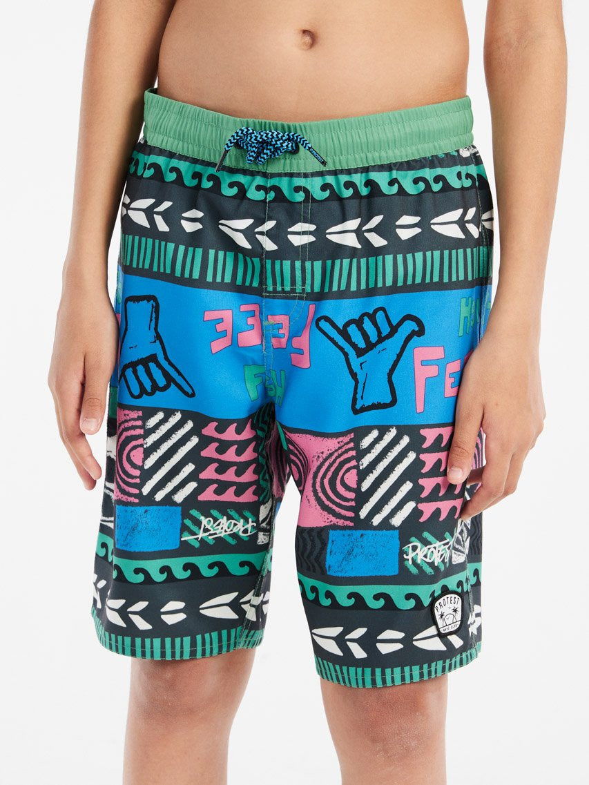 PROTEST PRTRonald JR Swim shorts | Cactus Green
