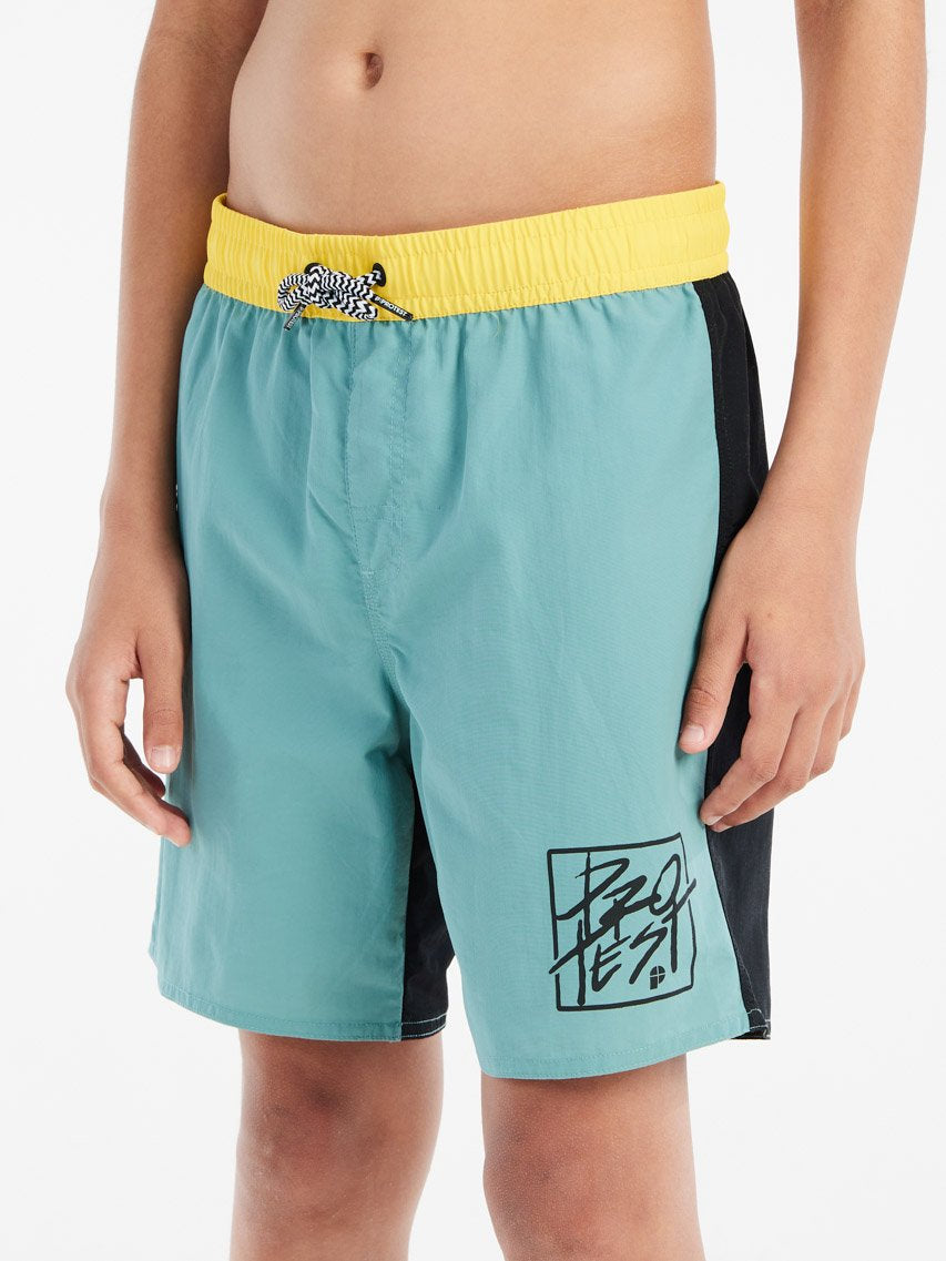 PROTEST PRTNick JR Swim shorts | Arcticgreen