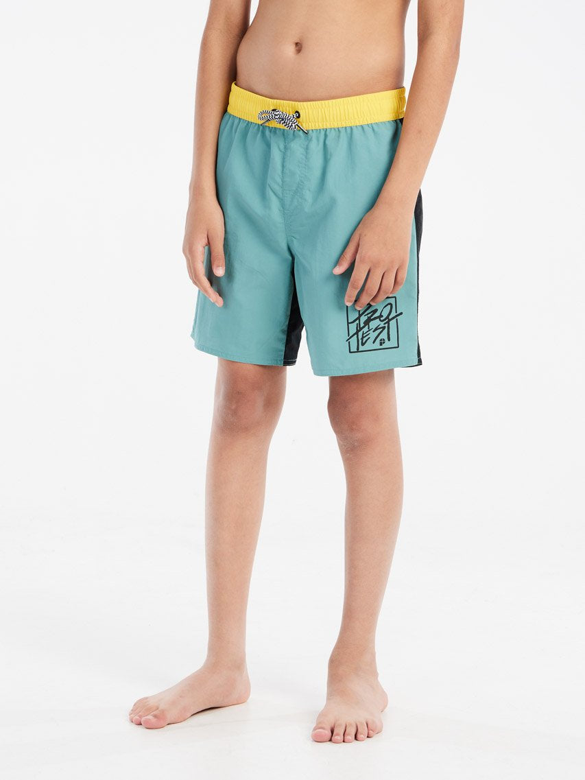 PROTEST PRTNick JR Swim shorts | Arcticgreen