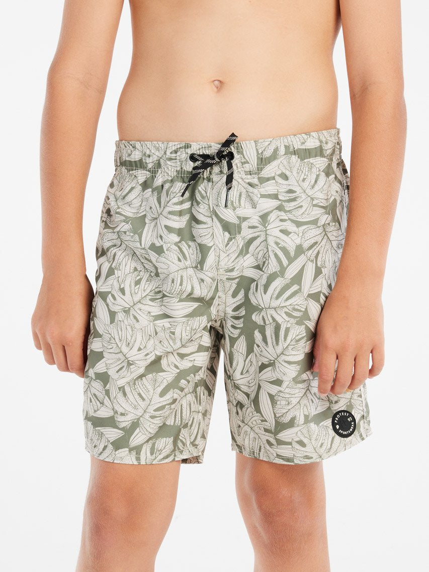 PROTEST PRTColney JR Swim shorts | Artichoke green