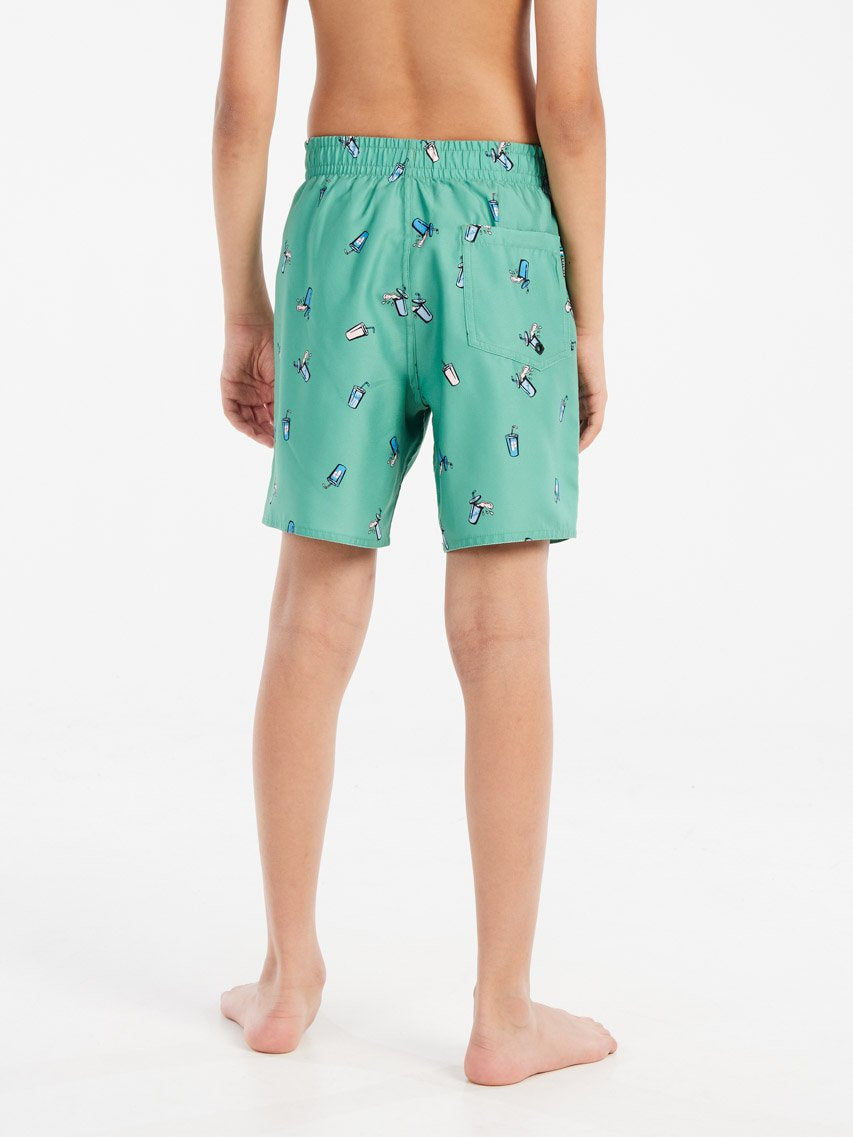 PROTEST PRTRocker JR Swim shorts | Cactus Green