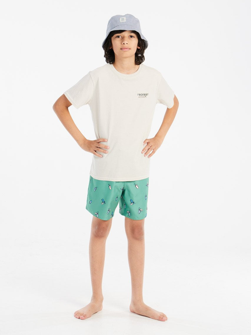 PROTEST PRTRocker JR Swim shorts | Cactus Green