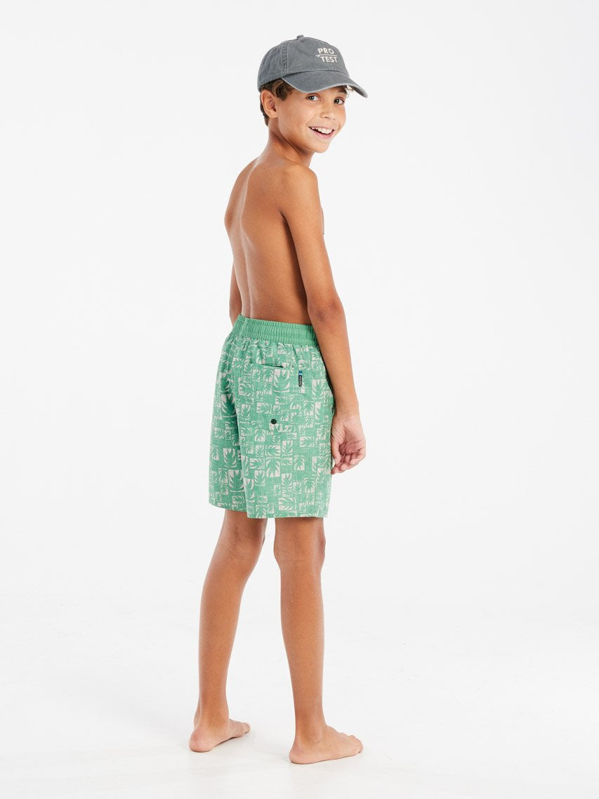 PROTEST PRTSurfin JR Swim shorts | Cactus Green