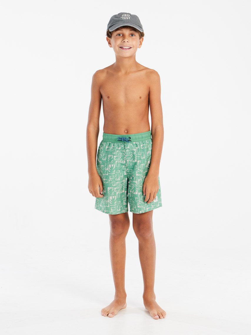 PROTEST PRTSurfin JR Swim shorts | Cactus Green