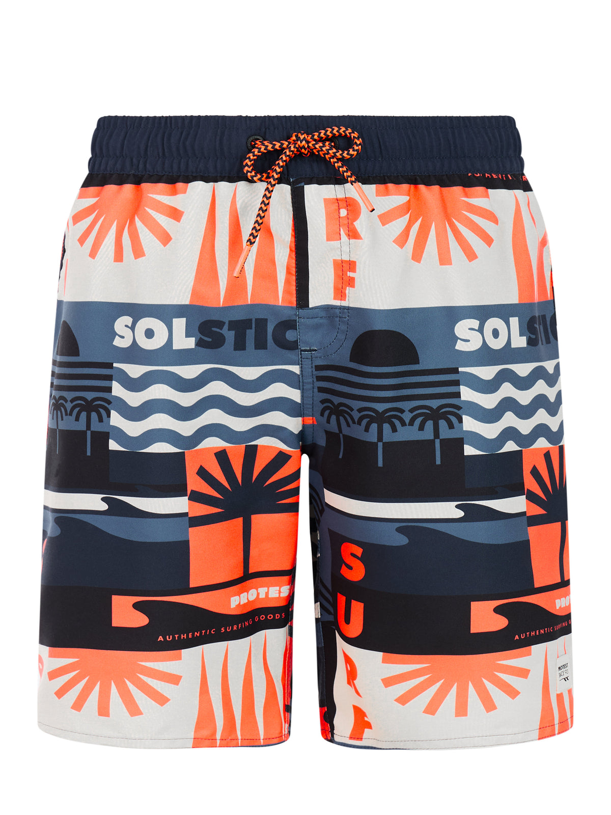 PROTEST PRTTonny JR Beach Shorts | Night Skyblue