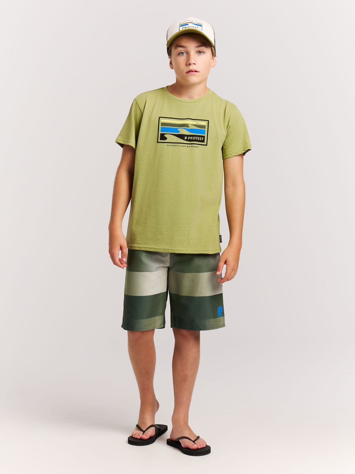 PROTEST PRTJames JR Beach Shorts | Thyme