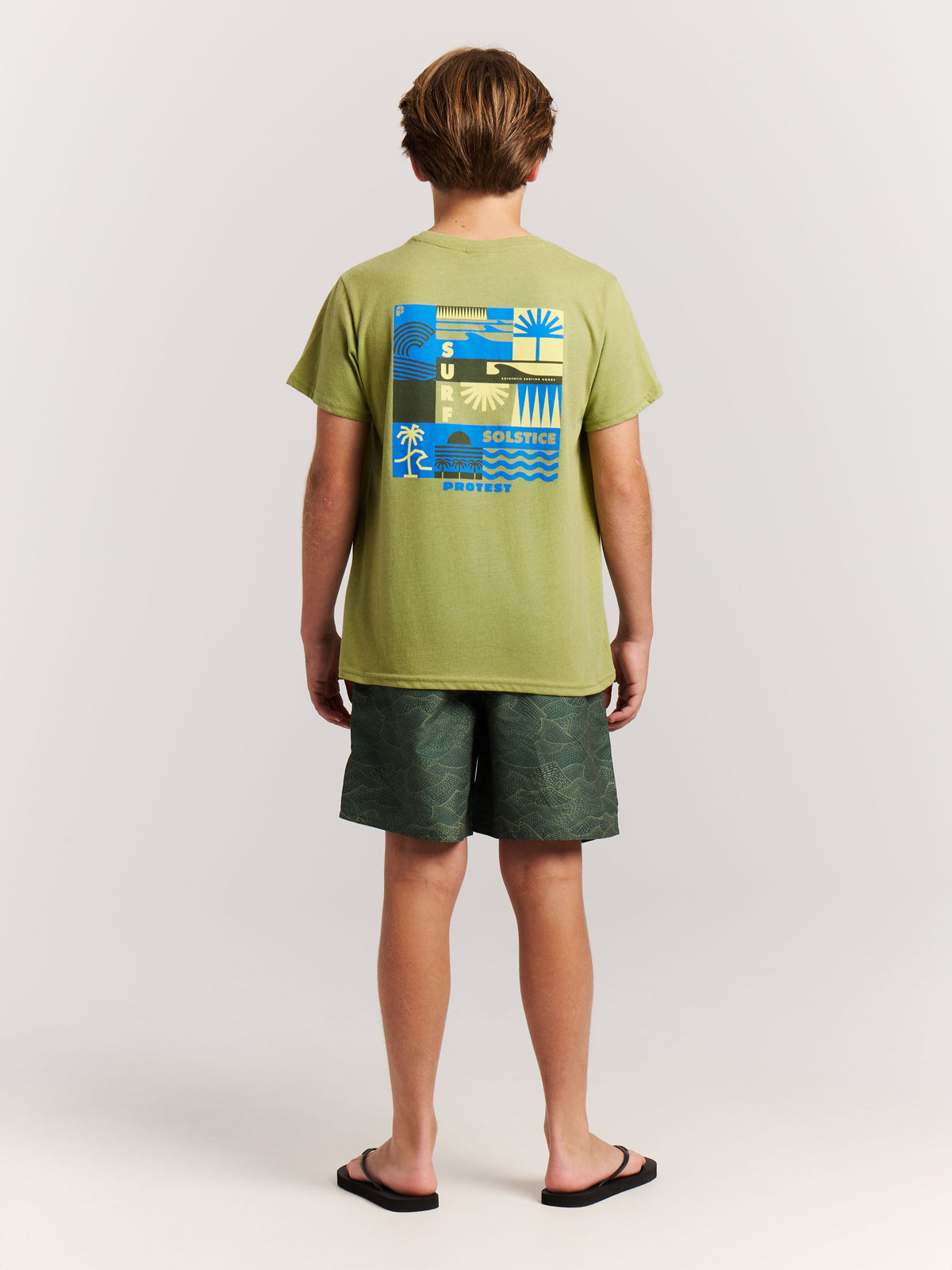 PROTEST PRTFloris JR Beach Shorts | Thyme