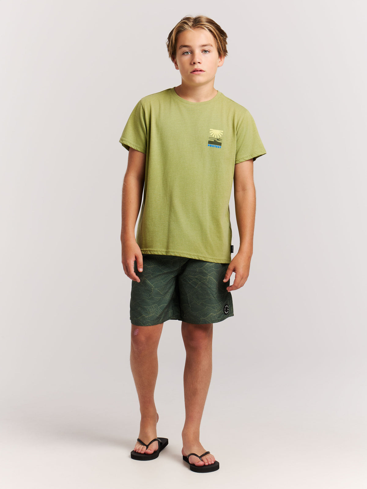 PROTEST PRTFloris JR Beach Shorts | Thyme