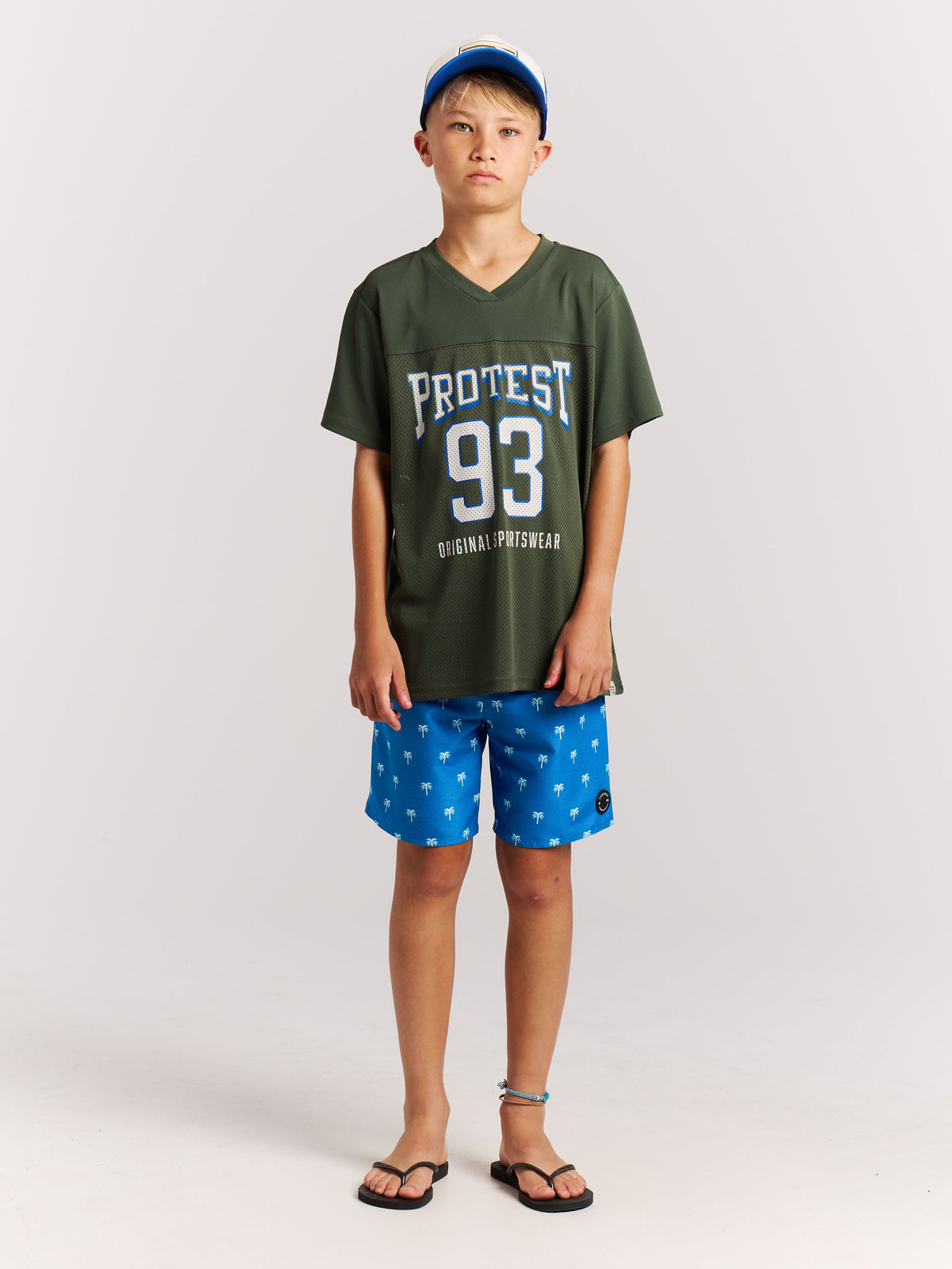 PROTEST PRTCalvin JR Beach Shorts | Cali Blue