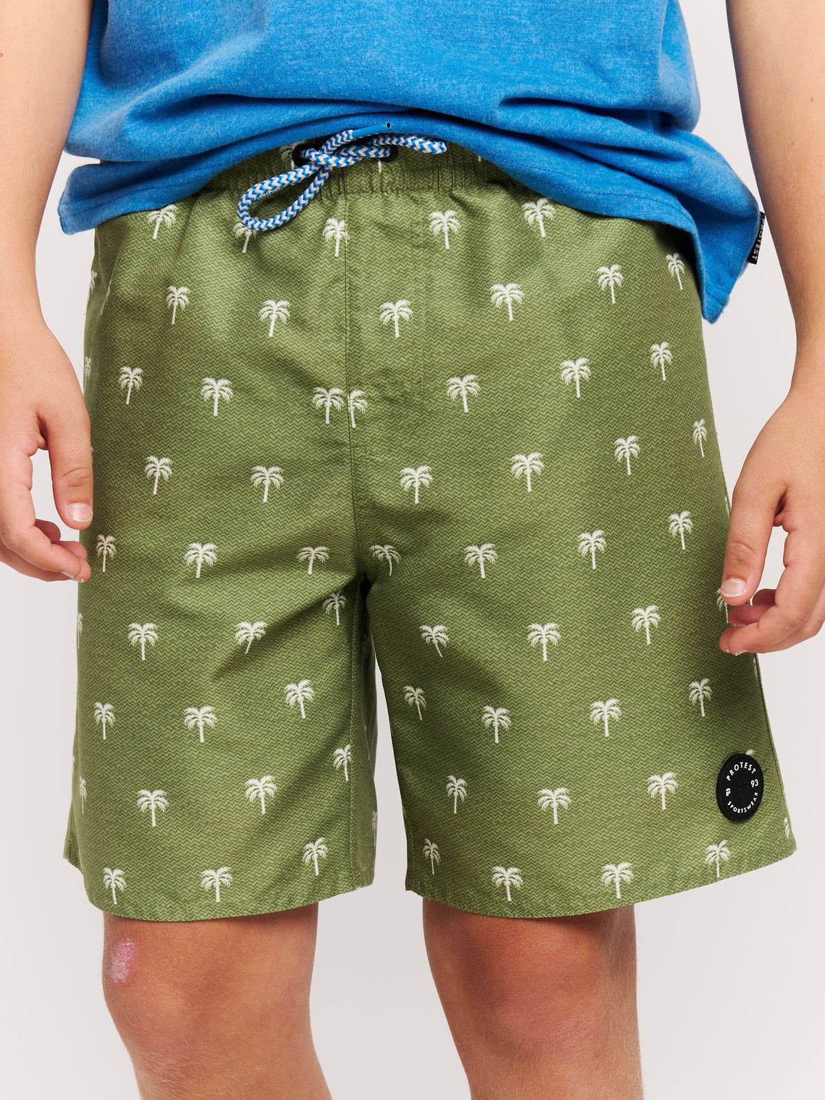 PROTEST PRTCalvin JR Beach Shorts | Fern Green
