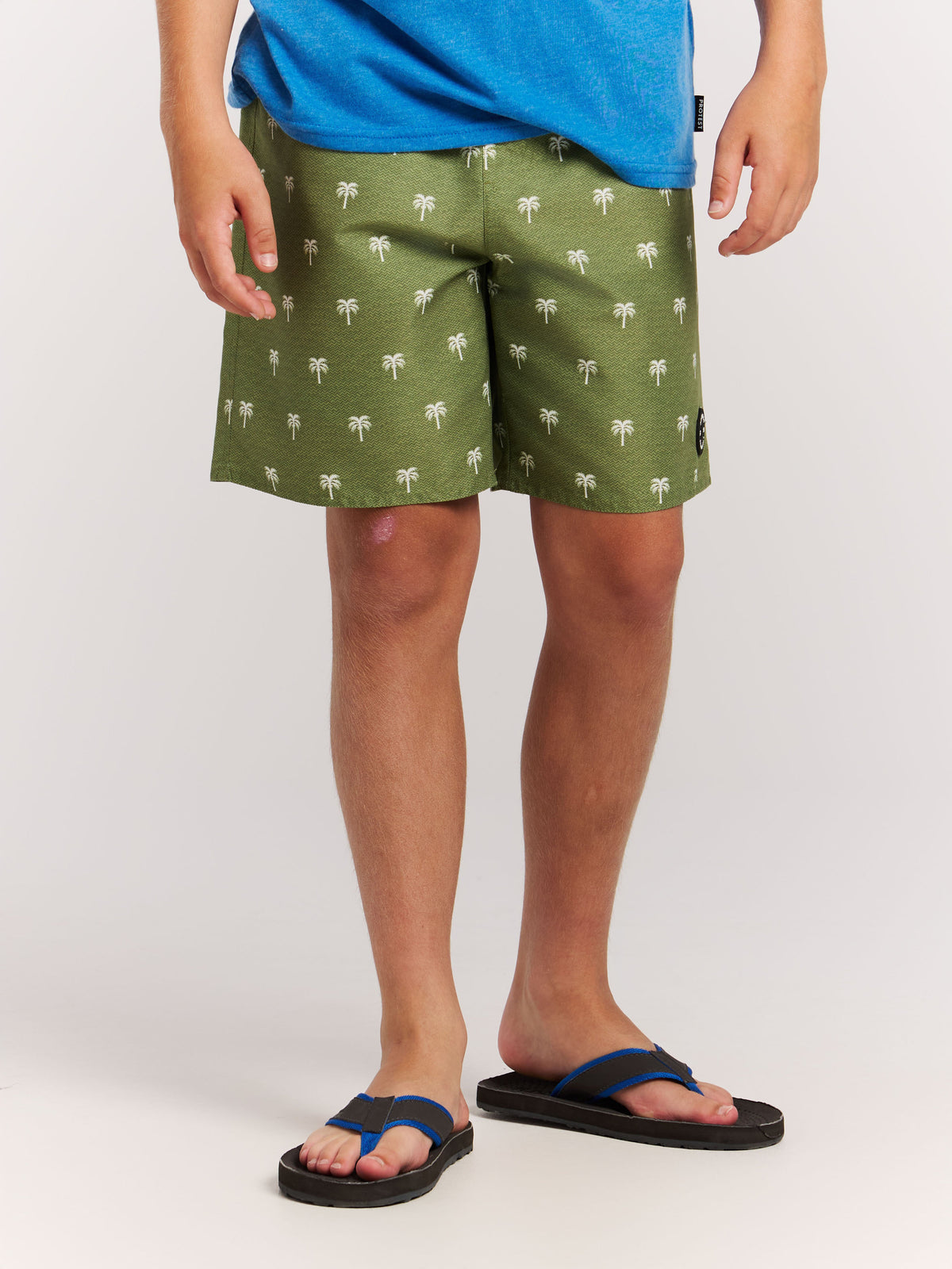 PROTEST PRTCalvin JR Beach Shorts | Fern Green
