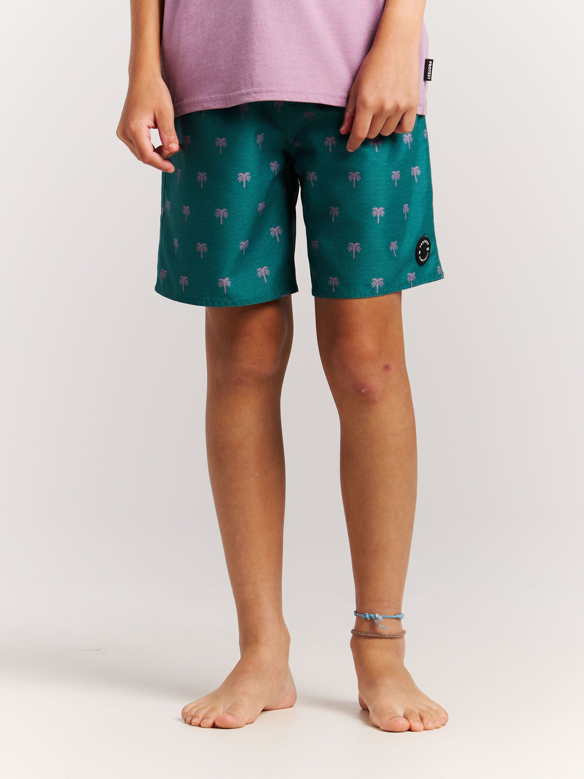 PROTEST PRTCalvin JR Beach Shorts | Dark Teal