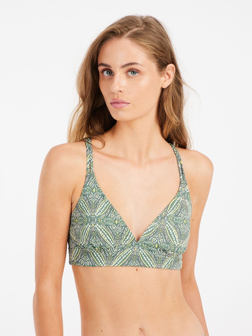 PROTEST MIXSuperau Bikini tops | Veggie Green