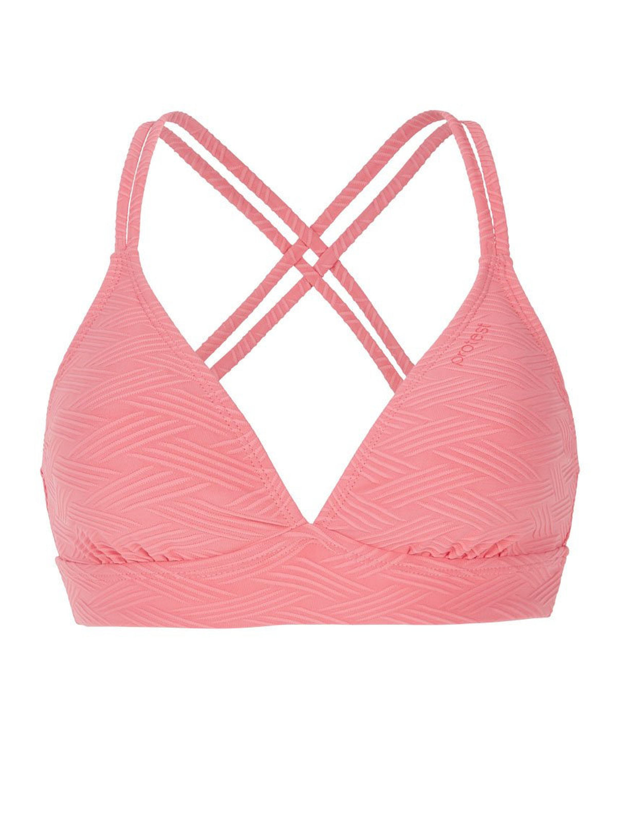 PROTEST MIXSupera Bikini tops | Guava Pink