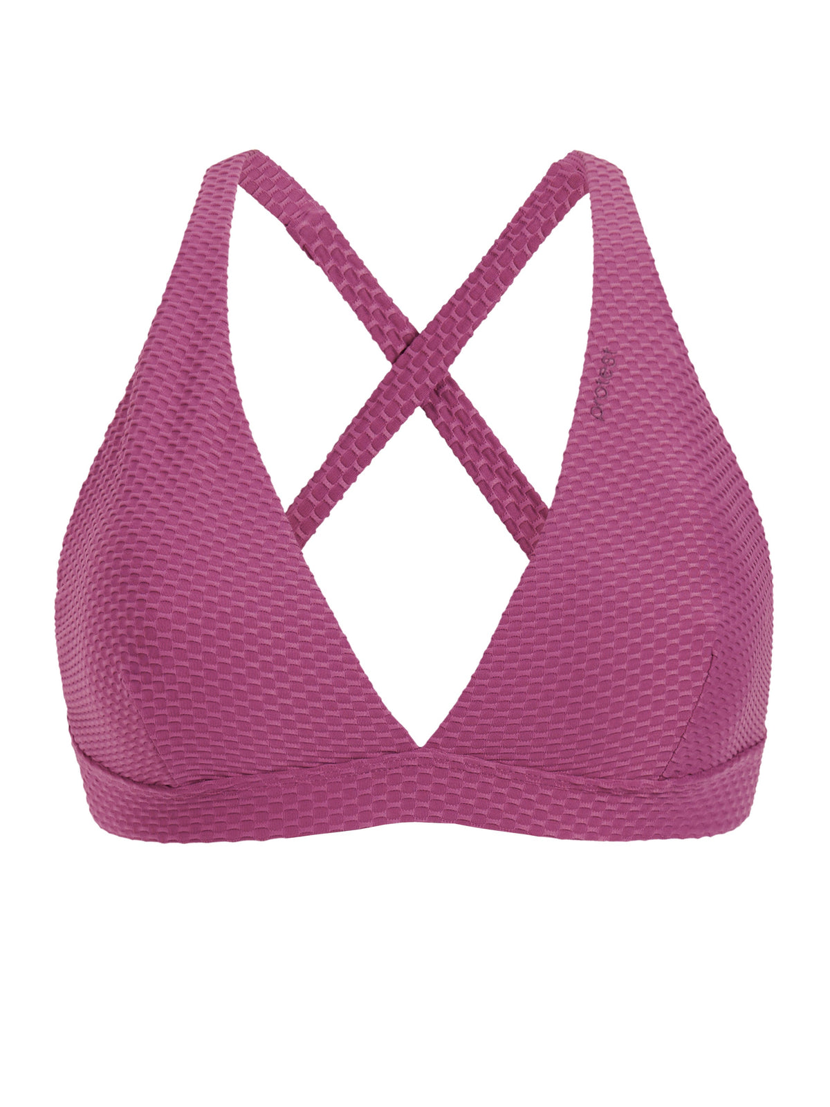 PROTEST MIXEndless Bikini Top | Punch Pink