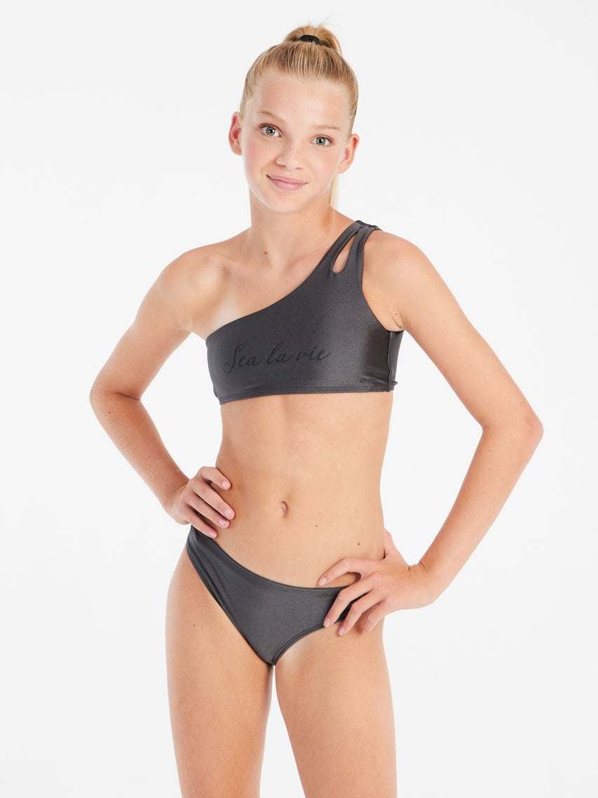 PROTEST PRTYeah JR Bikinis | Anthra Grey
