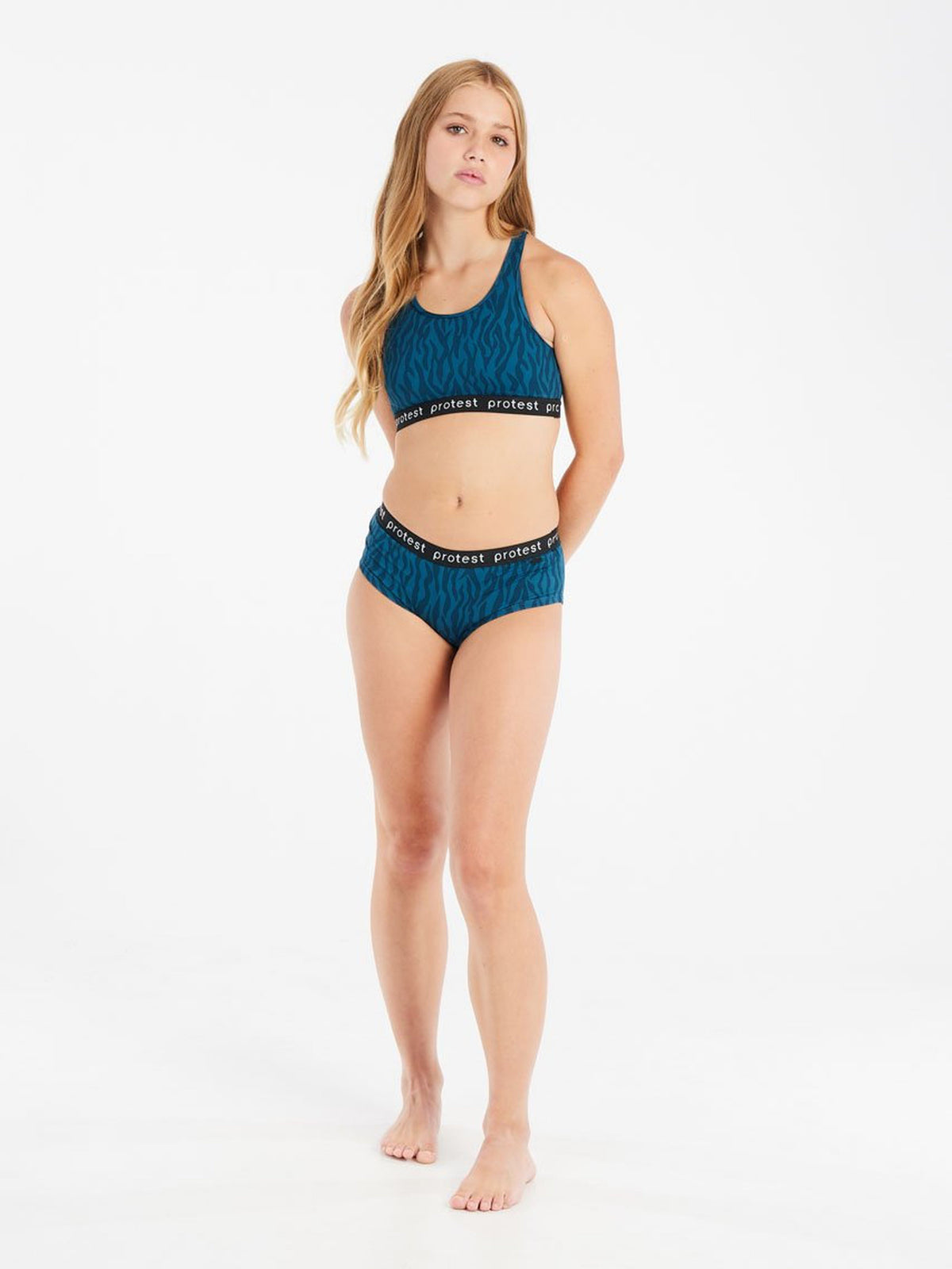 PROTEST PRTMonica JR Bikinis | Surfing Blue