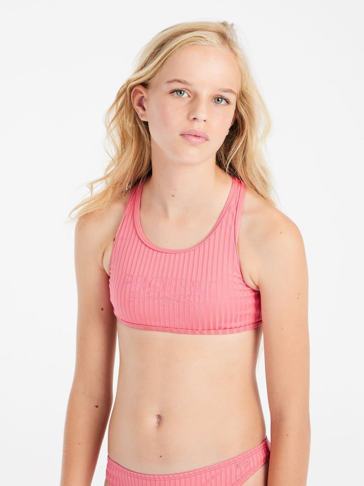 PROTEST PRTMoon JR Bikinis | Guava Pink