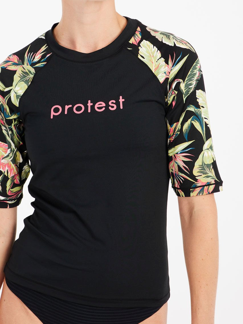 PROTEST PRTEden Rash guards | True Black