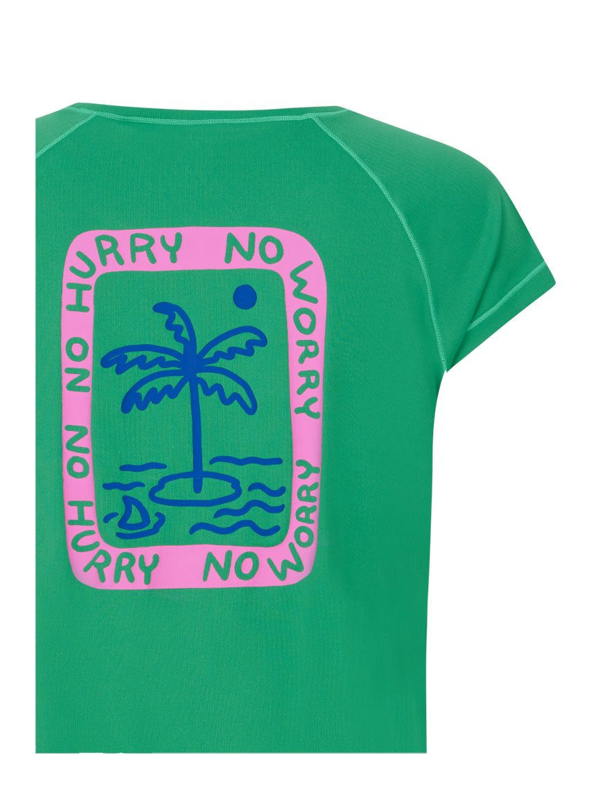 PROTEST PRTHappy Rash guards | Jardin Green