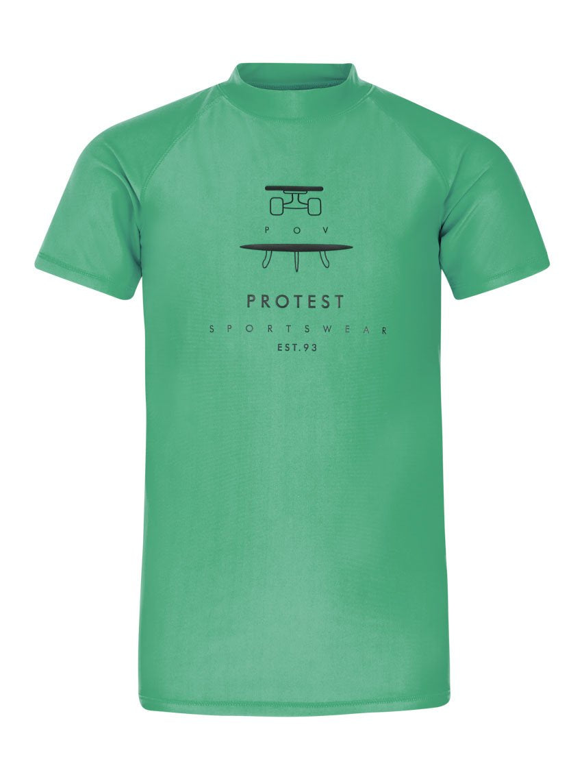 PROTEST PRTEric JR Rashguard Shor | Cactus Green
