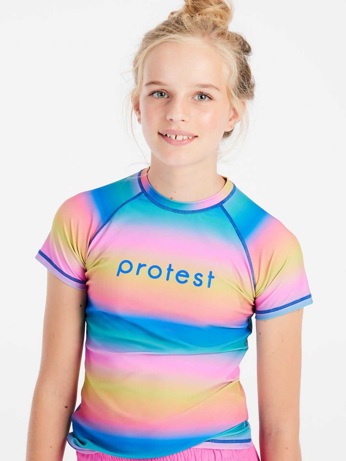 PROTEST PRTTicket JR Rash guards | Smoothie Pink