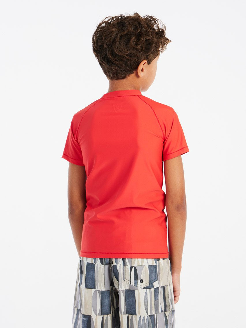 PROTEST PRTBERENTS JR Surf T-Shirt Sho | Scarlet Red