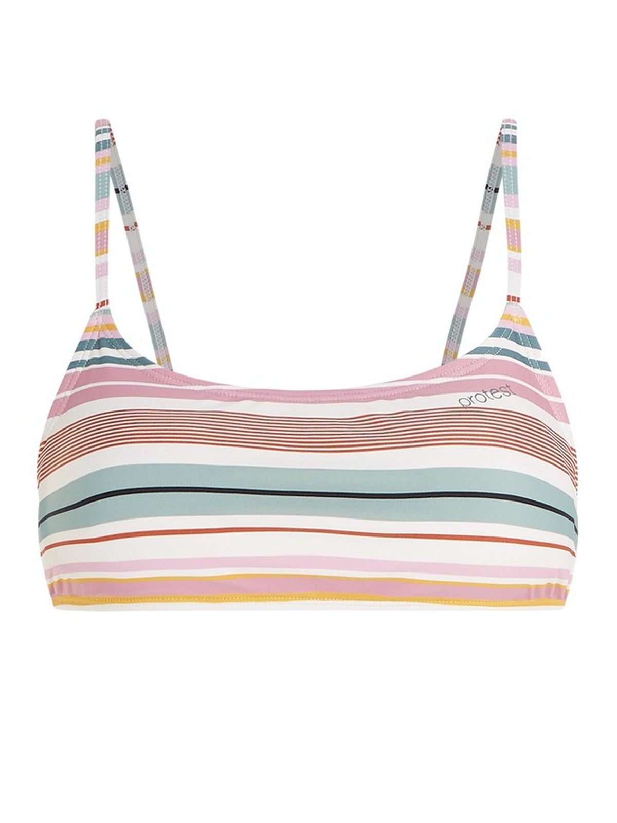 PROTEST MIXSCYLLA bikini top | Duskyrose