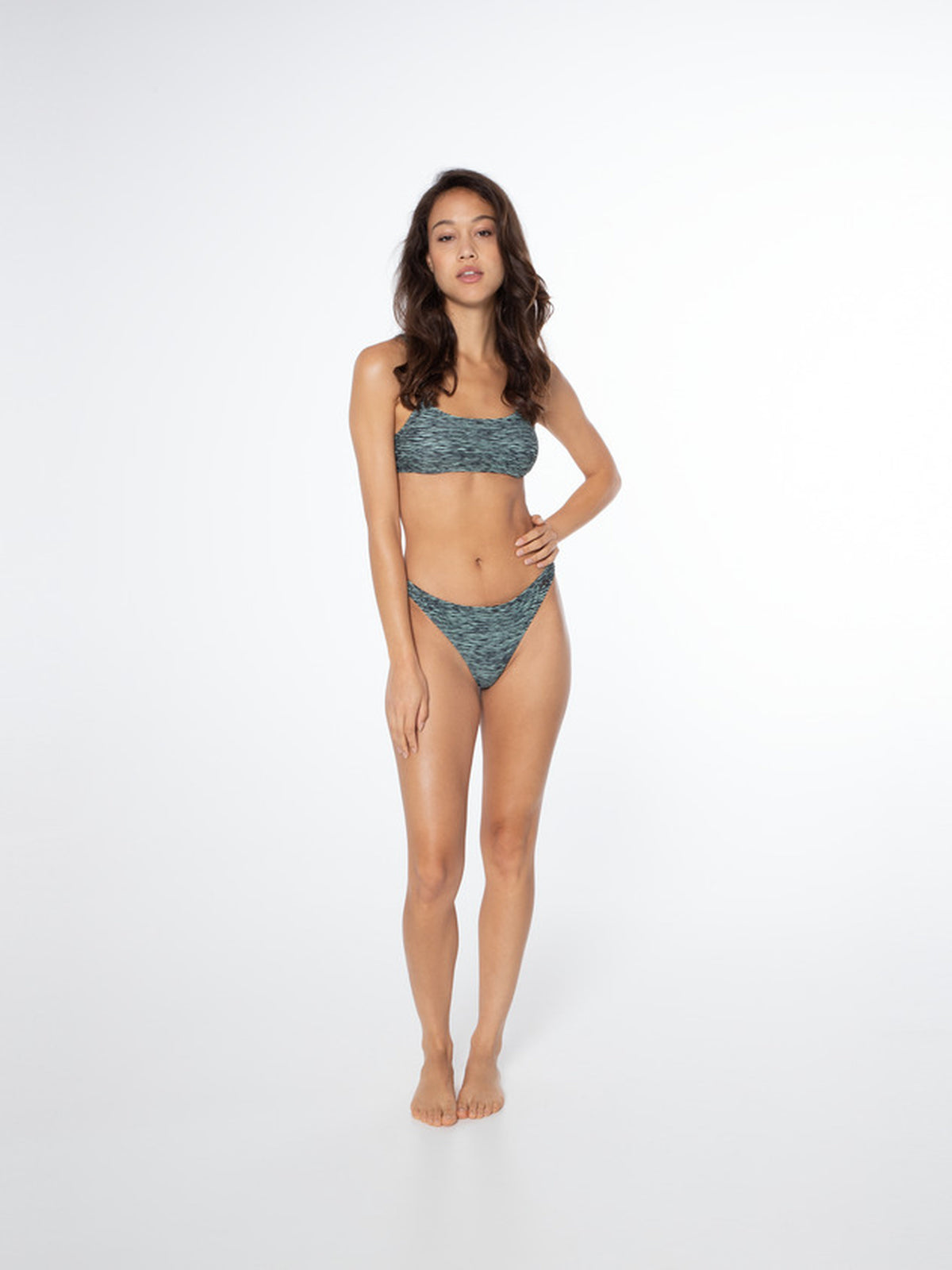 PROTEST MIXELIF bikini top | Green Baygreen