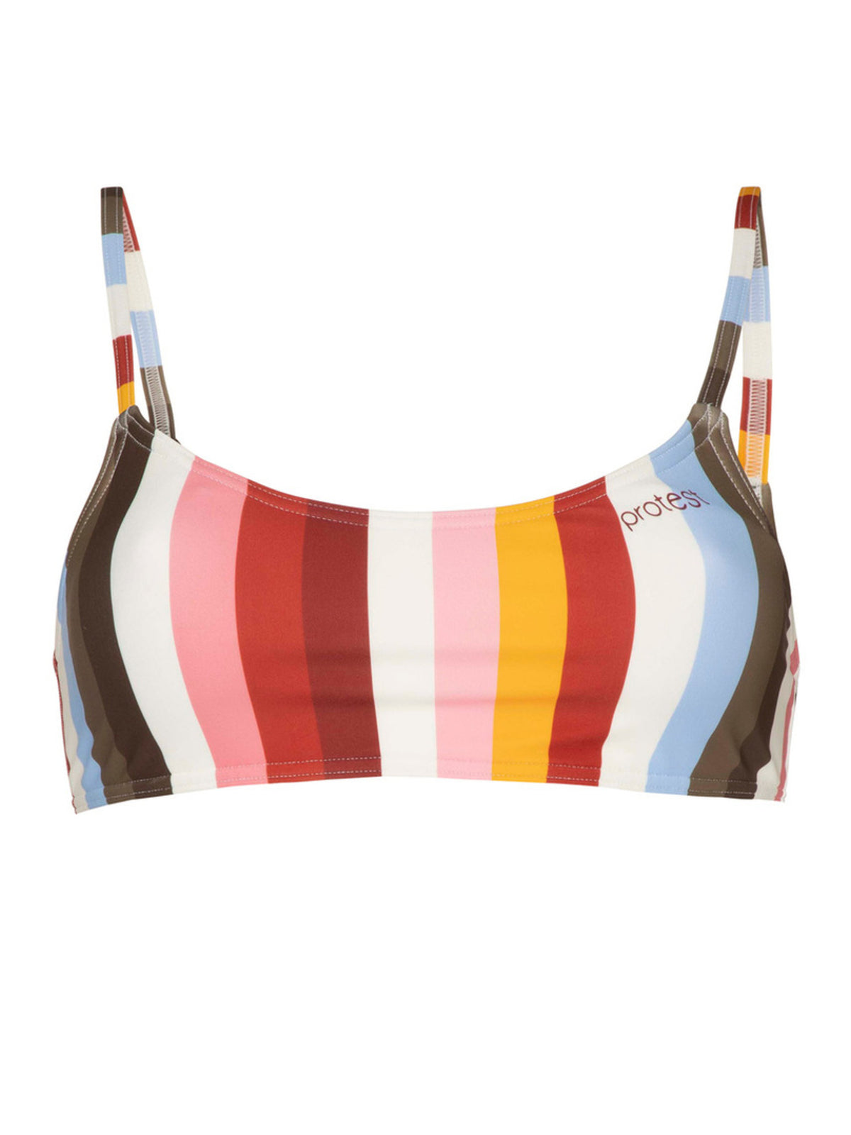 PROTEST MM ELIF bikini top | Clay