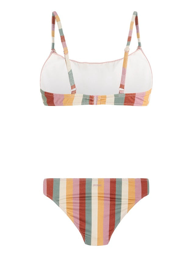 PROTEST PRTCANCAN bandeau bikini | Duskyrose