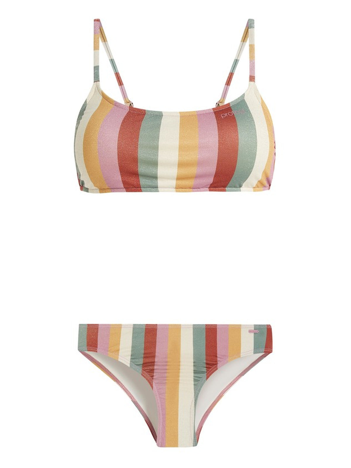 PROTEST PRTCANCAN bandeau bikini | Duskyrose